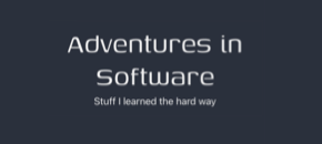Software development blog logo